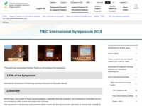 TIEC International Symposium 2019 | JASSO