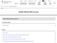 JASSO Official SNS Account | JASSO