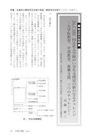 大学と学生第549号Do,Care 同志社大学障がい学生支援室の新たなるチャレンジ_同志社大学（田鍋 耕三）-JASSO