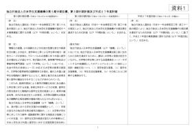 （資料1）第３期中期目標、中期計画及び平成２７年度計画