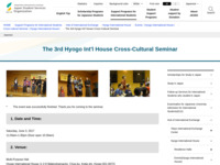 The 3rd Hyogo Int'l House Cross-Cultural Seminar | JASSO