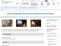 The 7th Hyogo International House Research and Presentation | JASSO