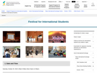Festival for International Students | JASSO