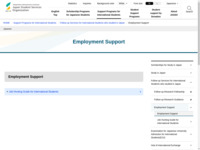 Employment Support | JASSO