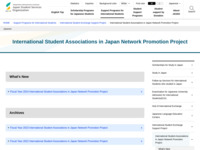 International Student Associations in Japan Network Promotion Project | JASSO