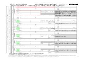 返還誓約書記載事項訂正届（未成年者用）