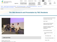 The 39th Research and Presentation by TIEC Residents | JASSO