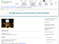 The 44th Research and Presentation by TIEC Residents | JASSO