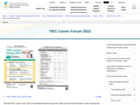 TIEC Career Forum 2022 | JASSO