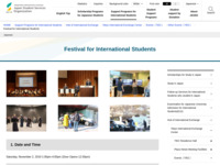 Festival for International Students | JASSO